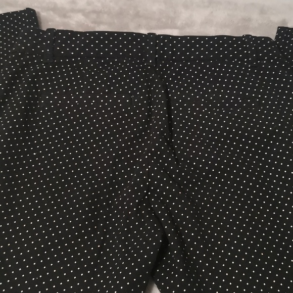 Gap Black and White Polka Dot Pants Size 0 R  #094 - Picture 6 of 10